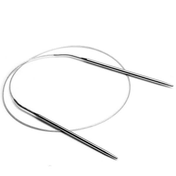 11 Pack Stainless Steel Circular Knitting Needles Set