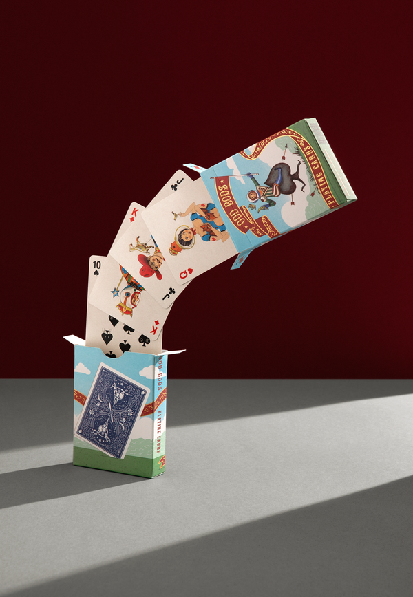 Odd Bods Playing Cards Standard Deck Game