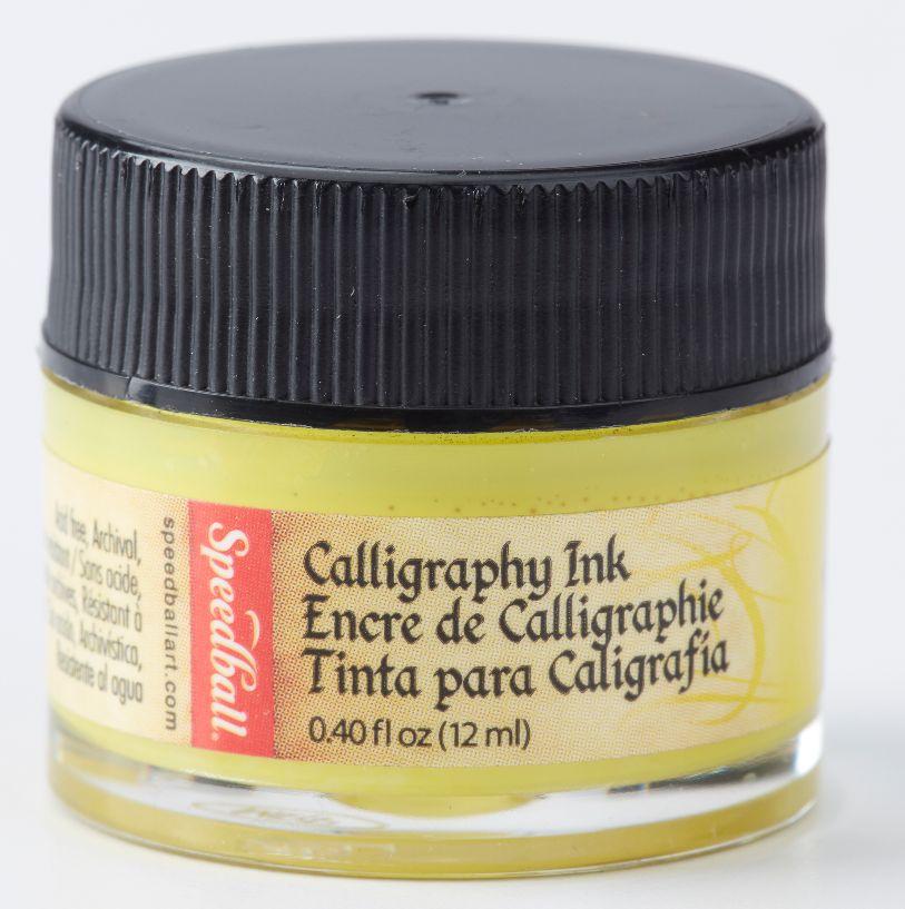 Speedball Calligraphy Ink 12ml Writing Art Supply