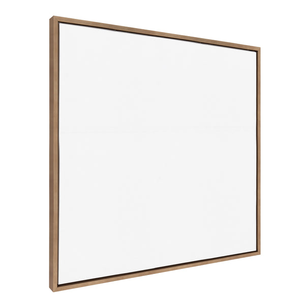 Sylvie Blank Framed Canvas 30x30 Inch Art