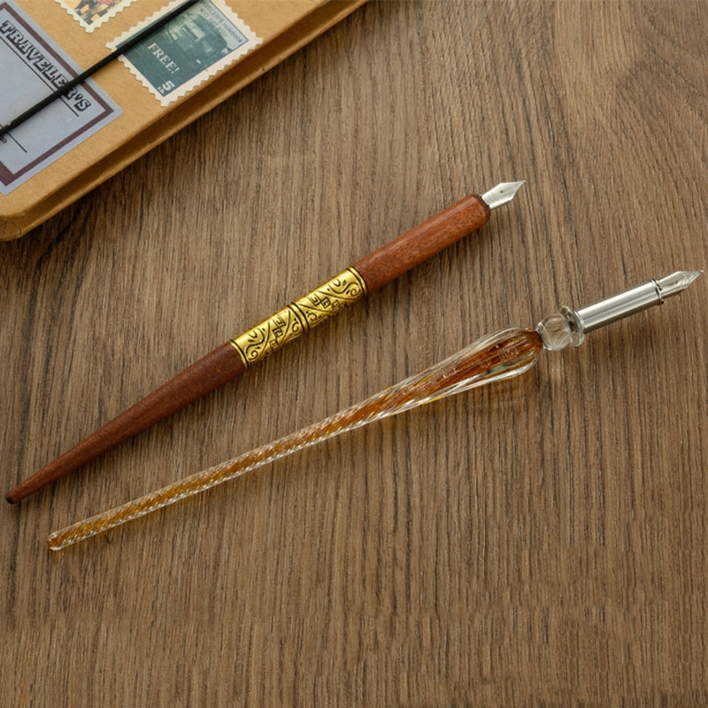 Calligraphy Practice Straight Stick Flat Tip Dip Pen
