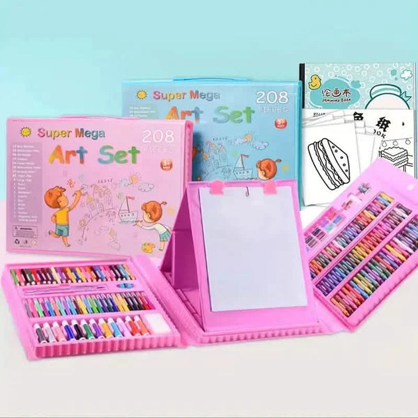 208 Piece Extra Large All In One Art Supplies Set