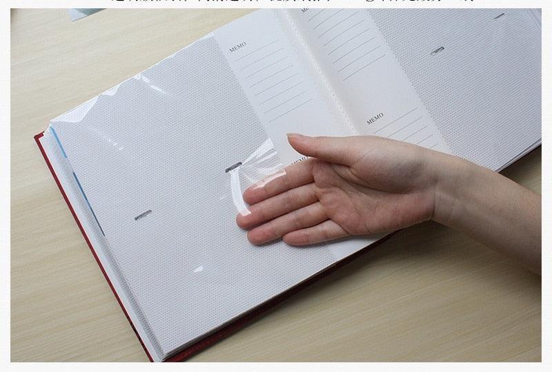 6 Inch 200 Page Photo Album Slip Memo Scrapbook