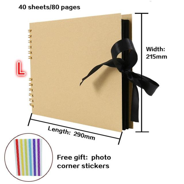 60 80 Page Photo Album Scrapbook Memory Craft