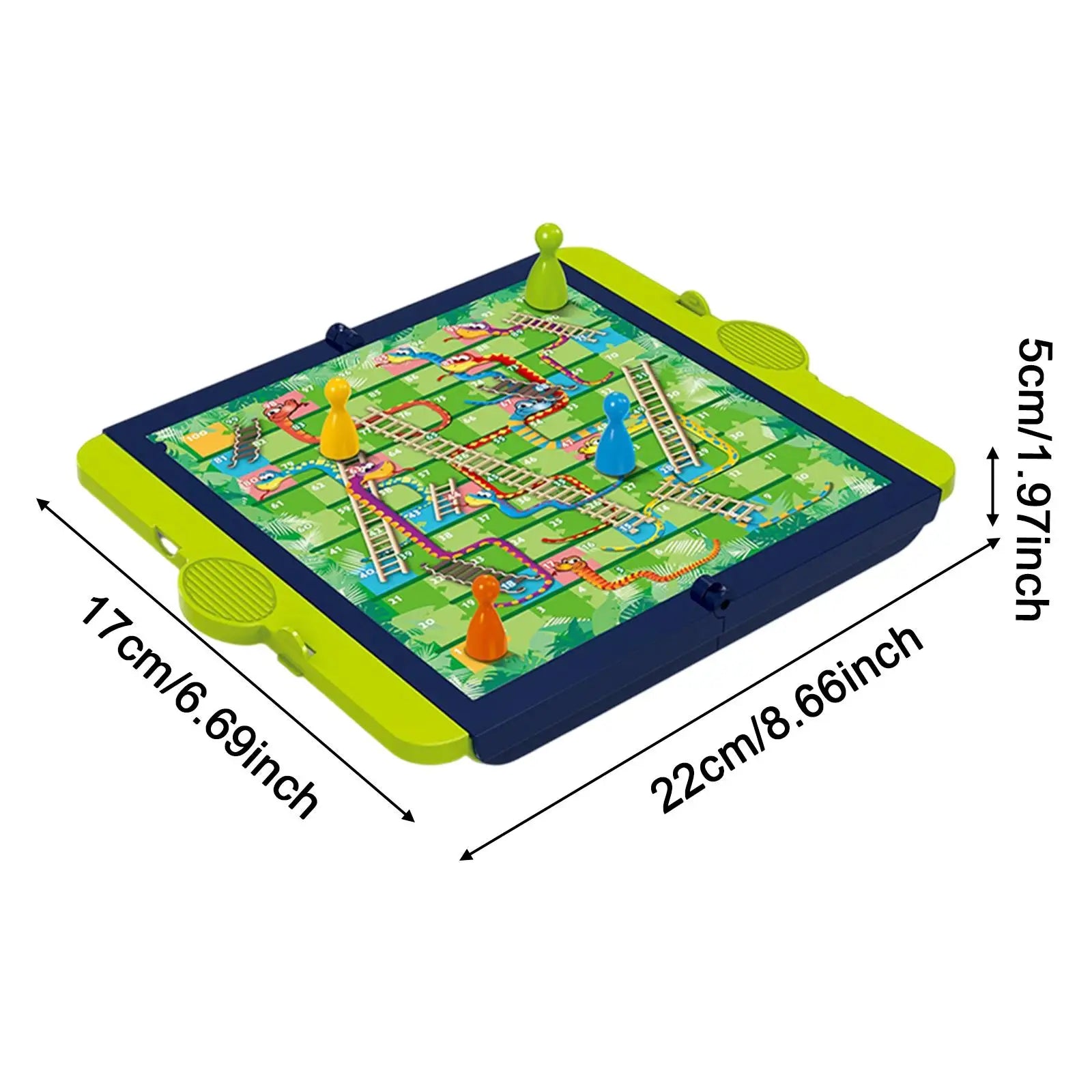 Ludo Strategy Game Foldable Board Family Party Toy