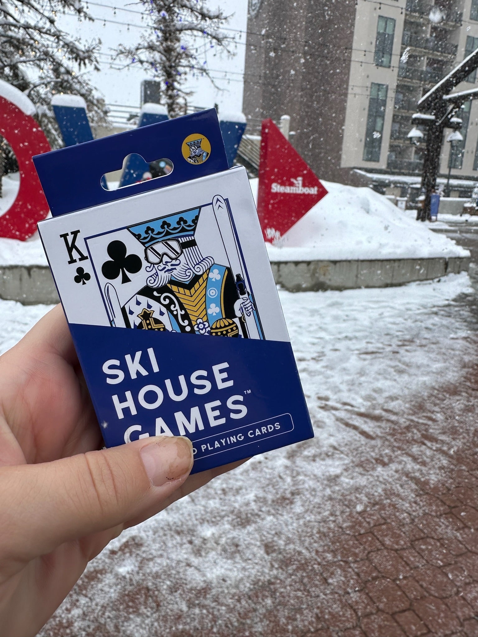 Ski House Games Card Deck Family Party Game