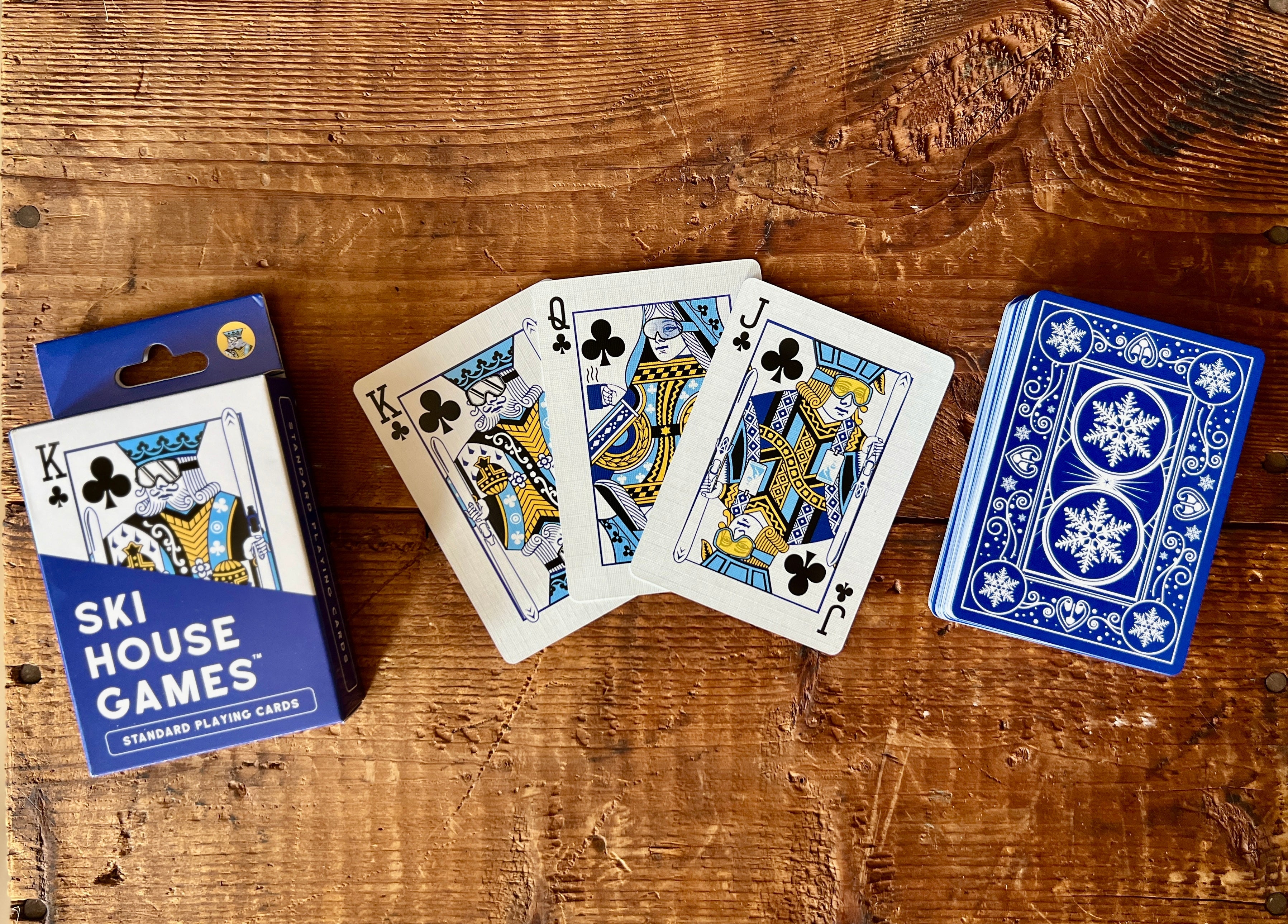 Ski House Games Card Deck Family Party Game