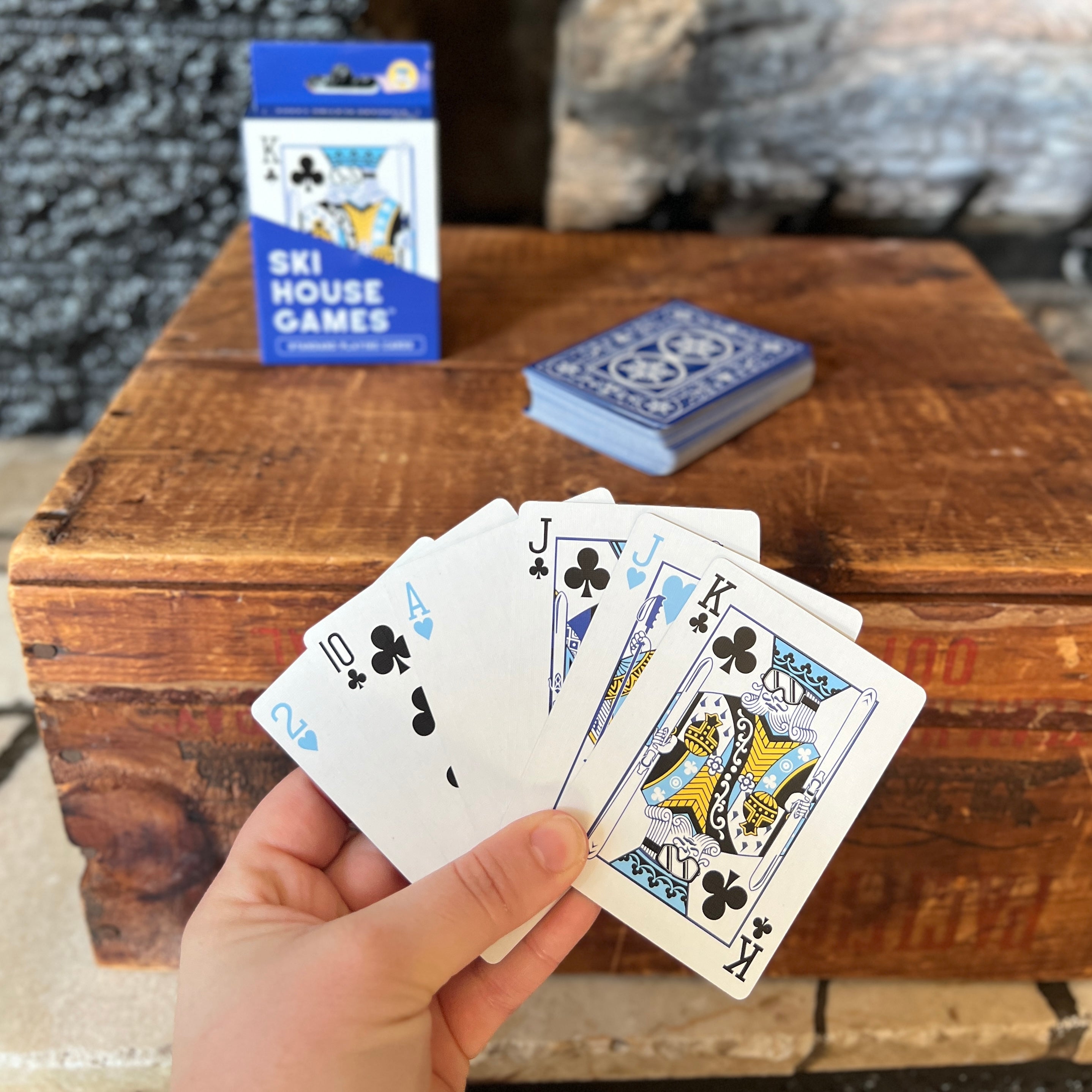 Ski House Games Card Deck Family Party Game