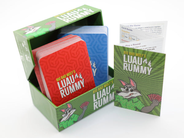 Luau Rummy Card Game Family Party Entertainment