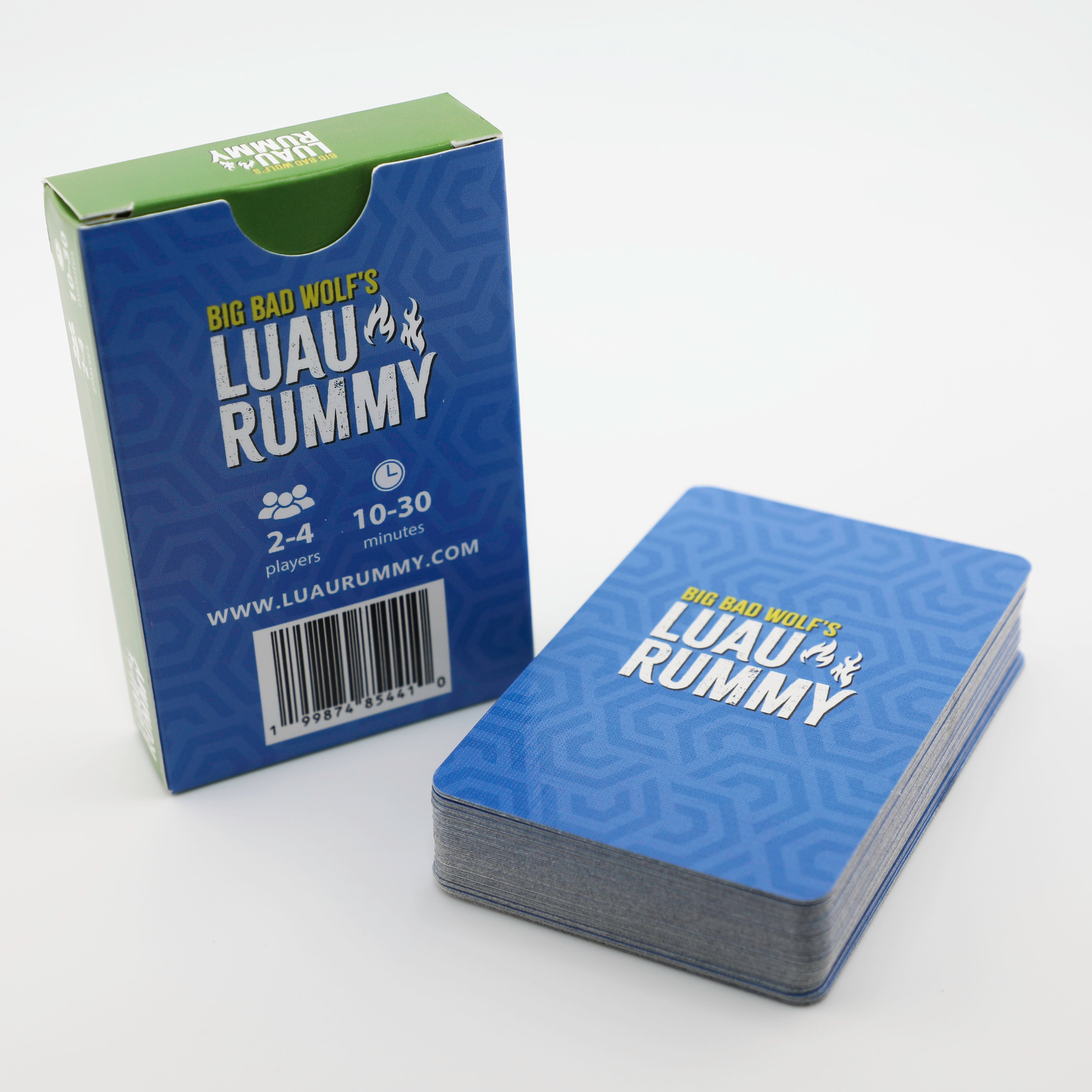 Luau Rummy Card Game Family Party Entertainment
