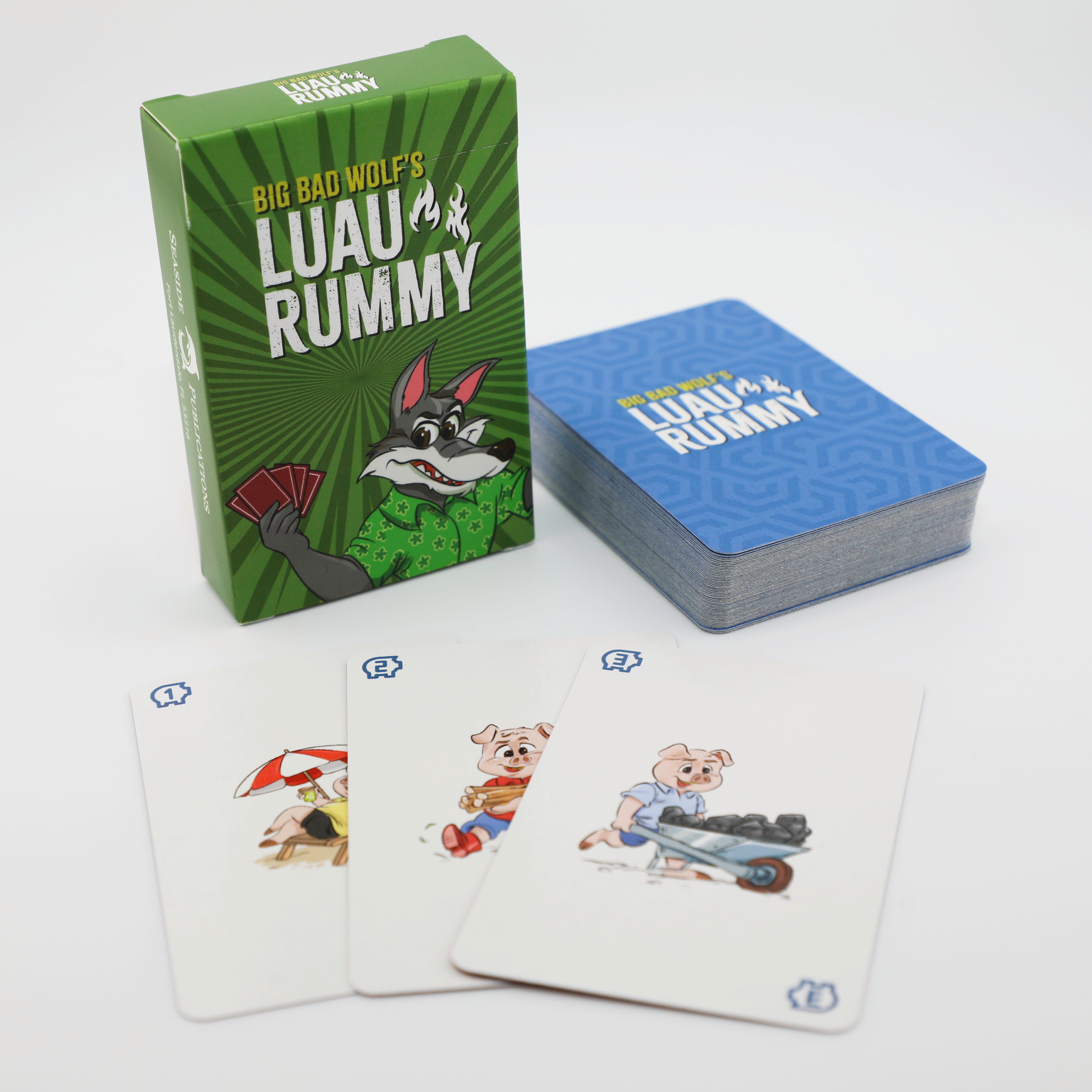 Luau Rummy Card Game Family Party Entertainment