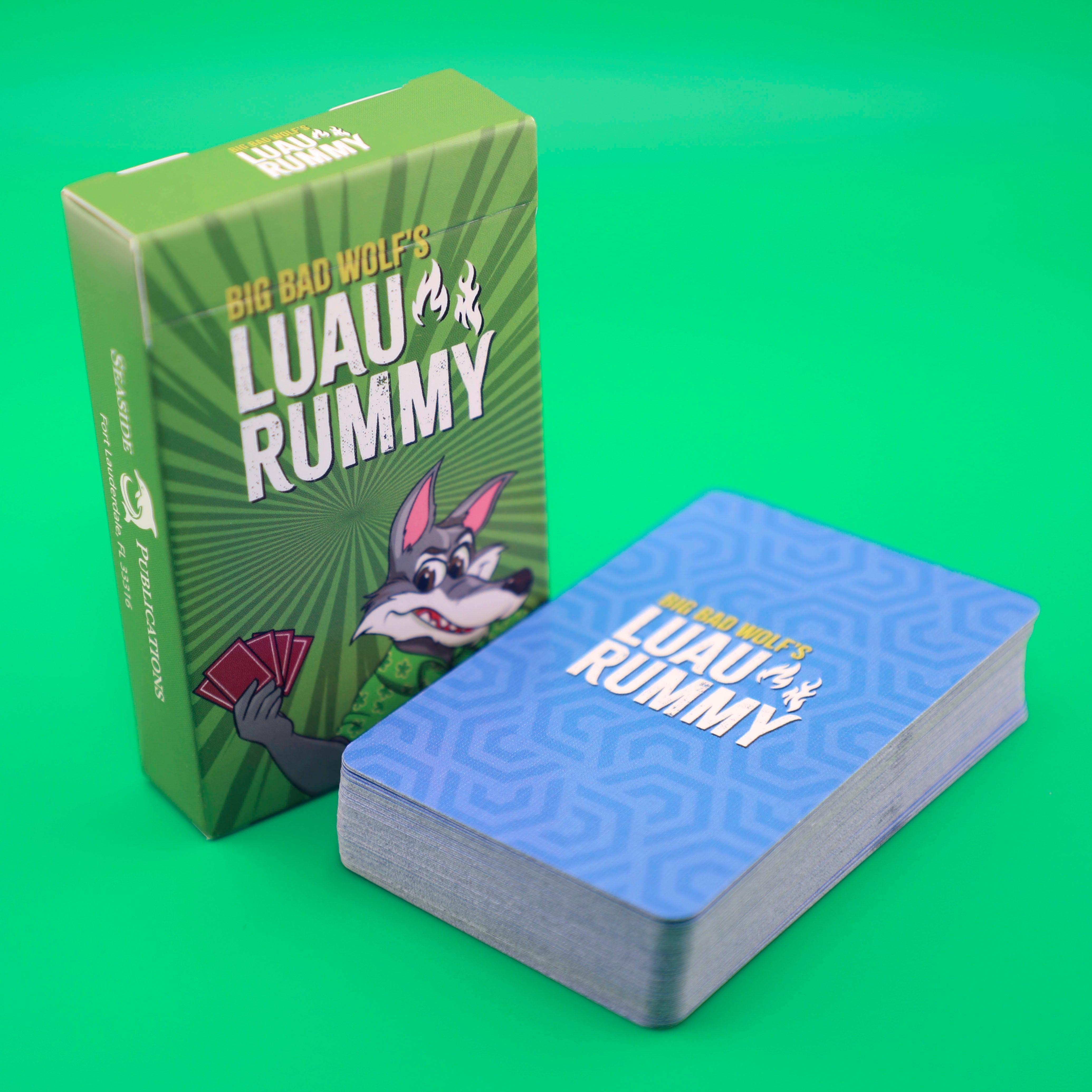 Luau Rummy Card Game Family Party Entertainment