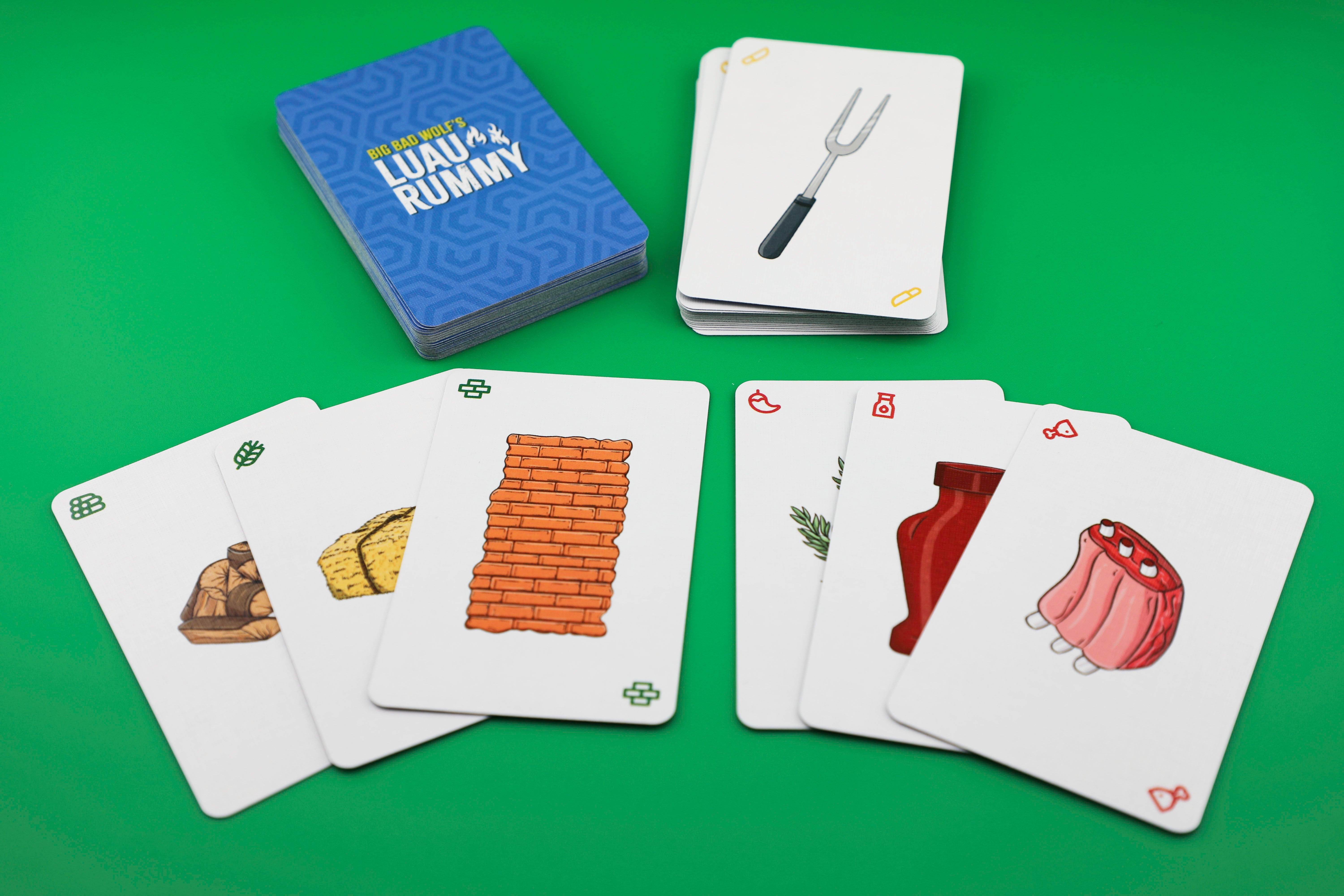 Luau Rummy Card Game Family Party Entertainment