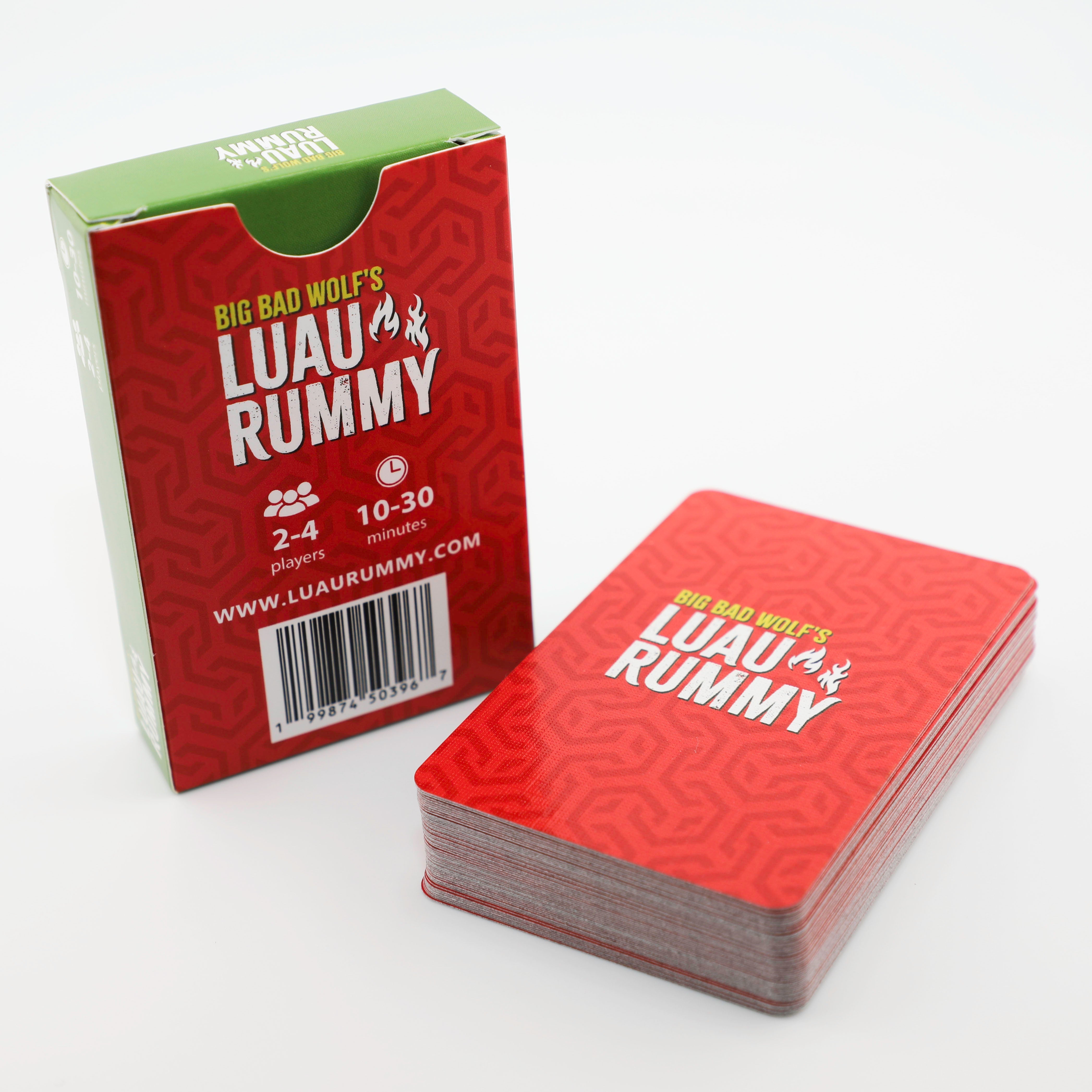 Luau Rummy Card Game Family Party Entertainment