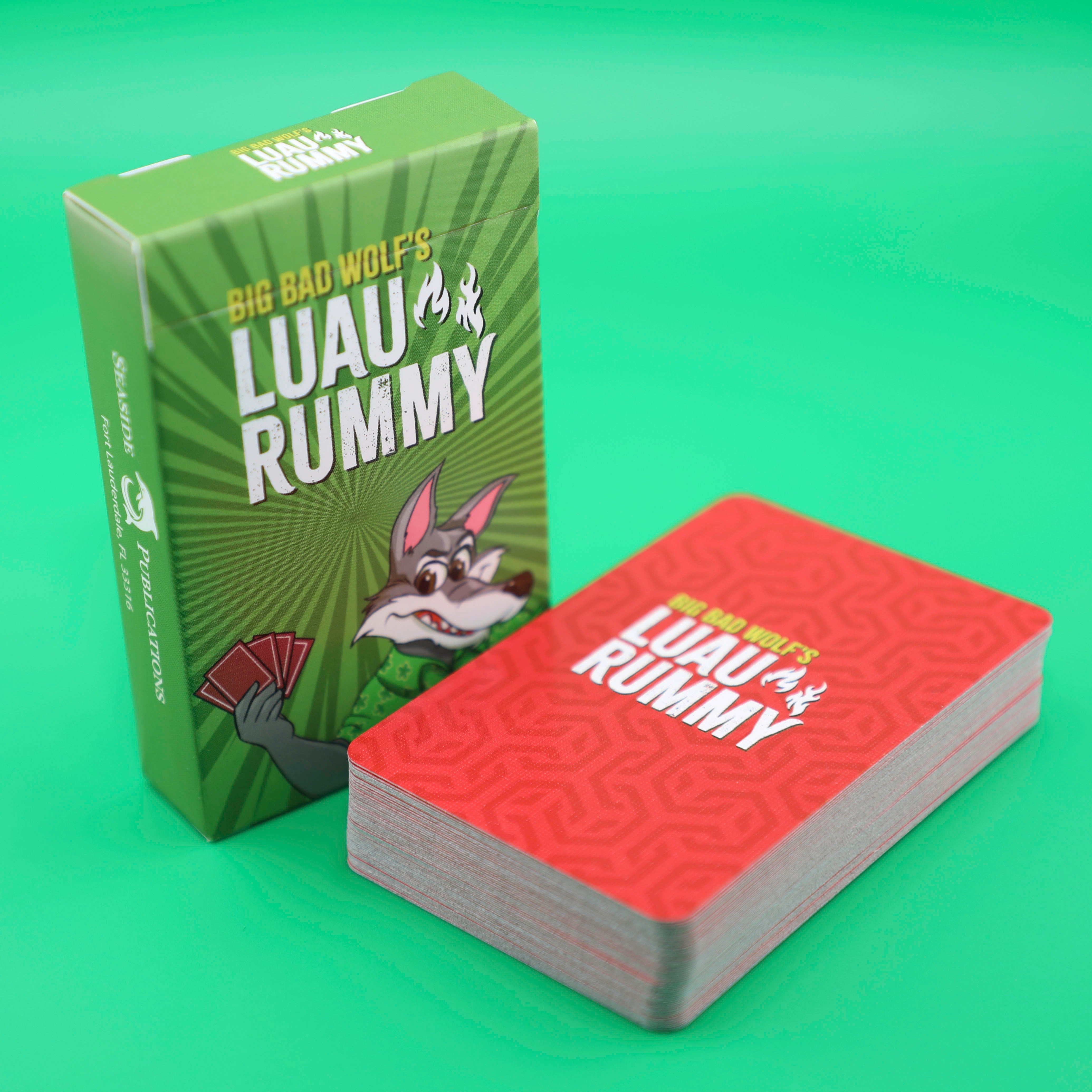 Luau Rummy Card Game Family Party Entertainment