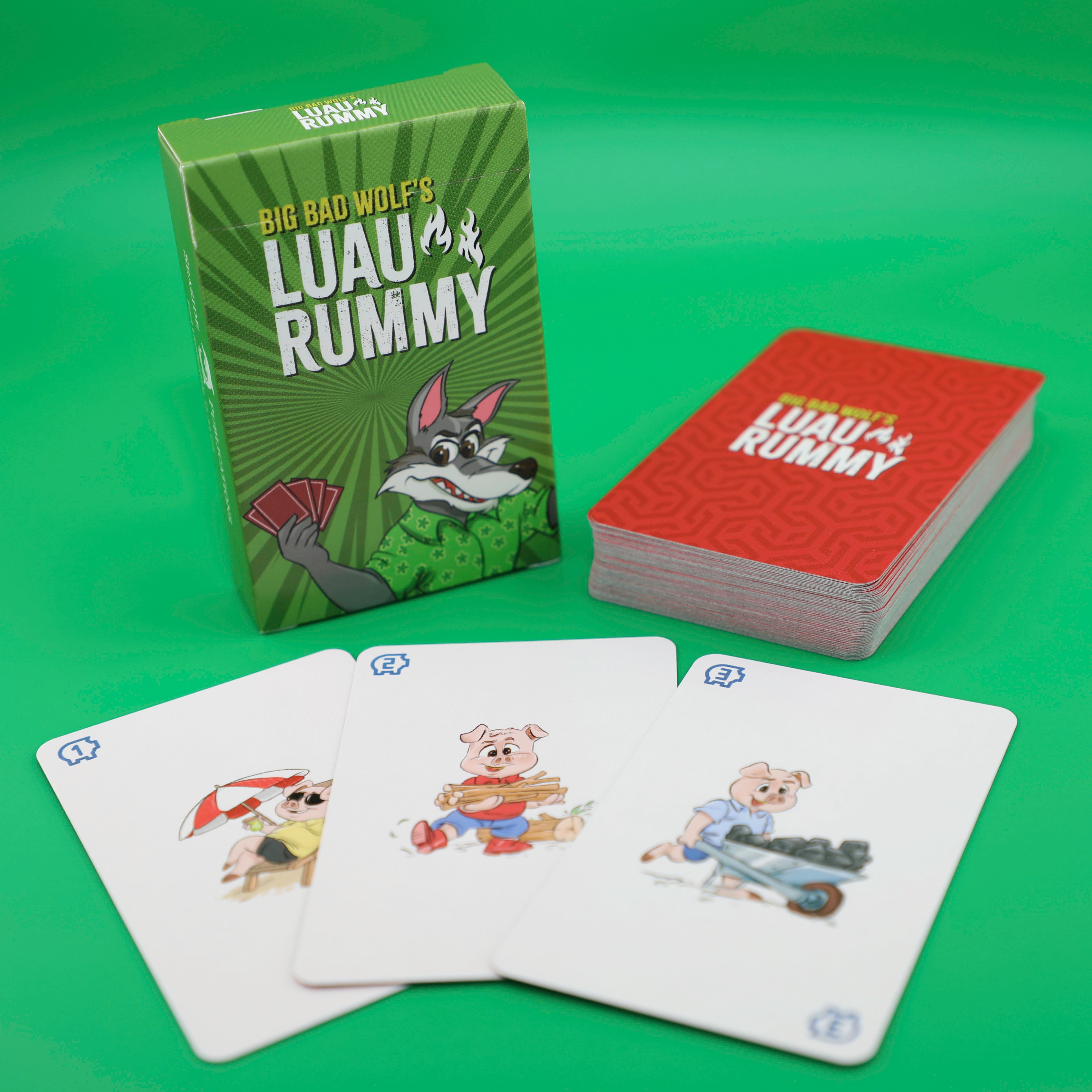 Luau Rummy Card Game Family Party Entertainment