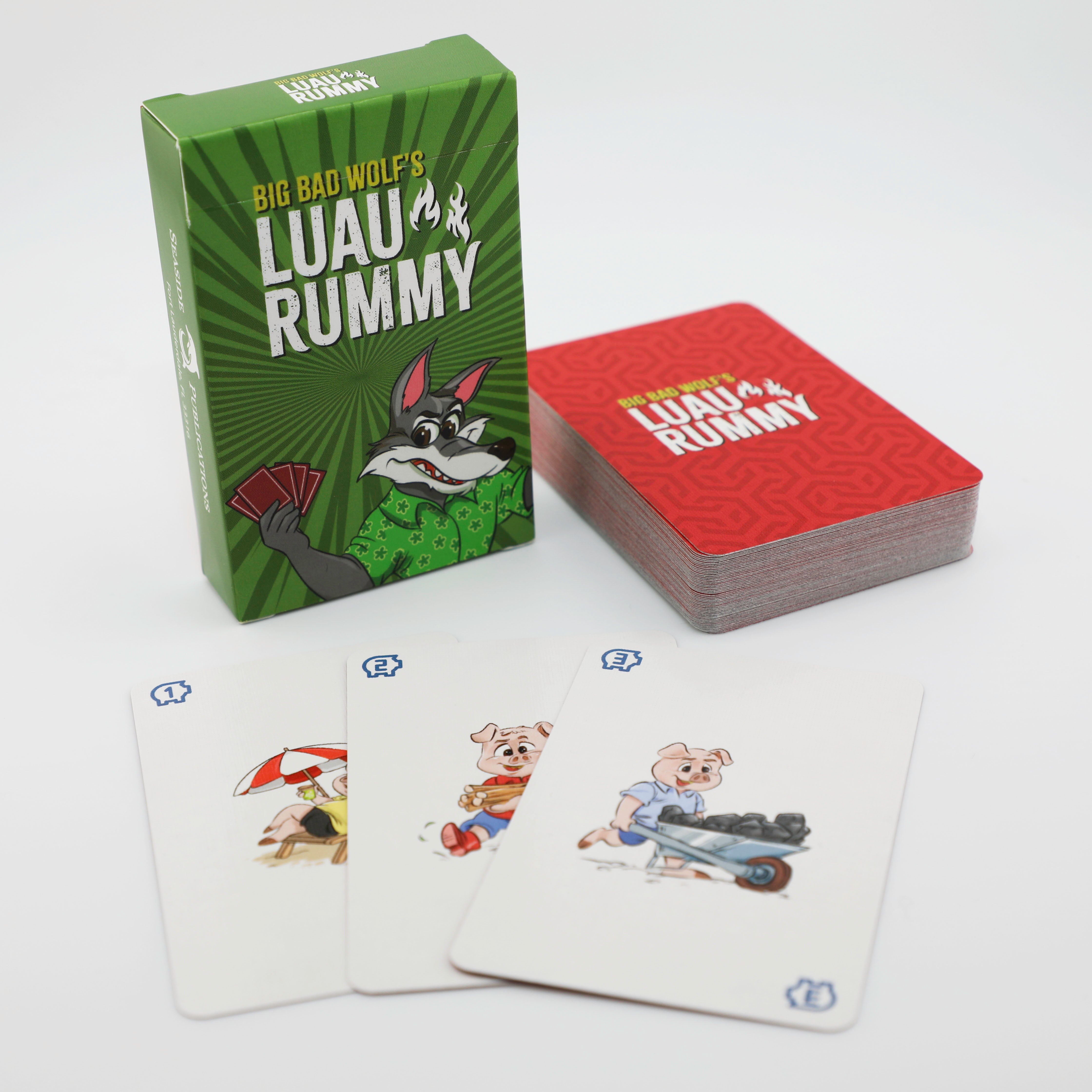 Luau Rummy Card Game Family Party Entertainment