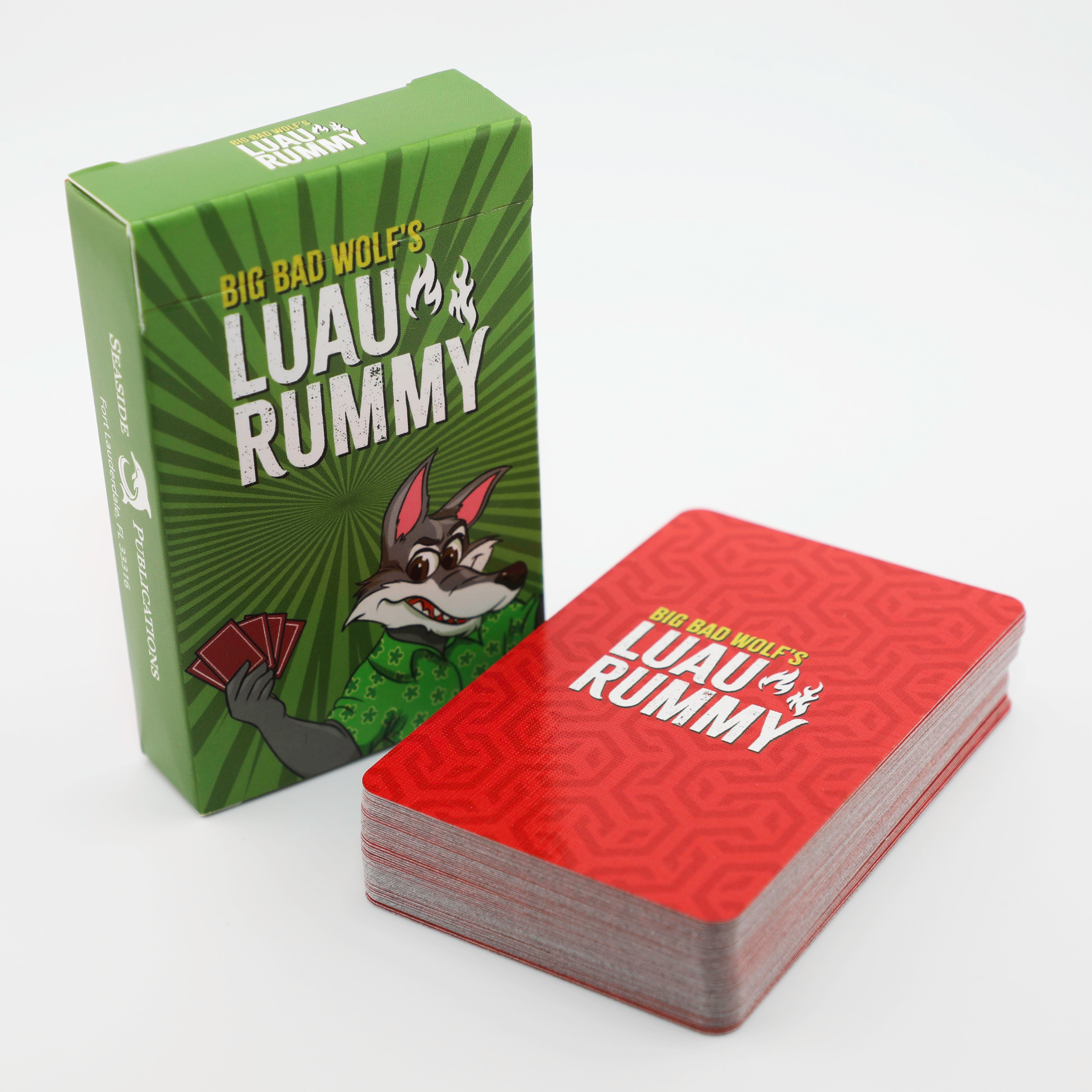 Luau Rummy Card Game Family Party Entertainment