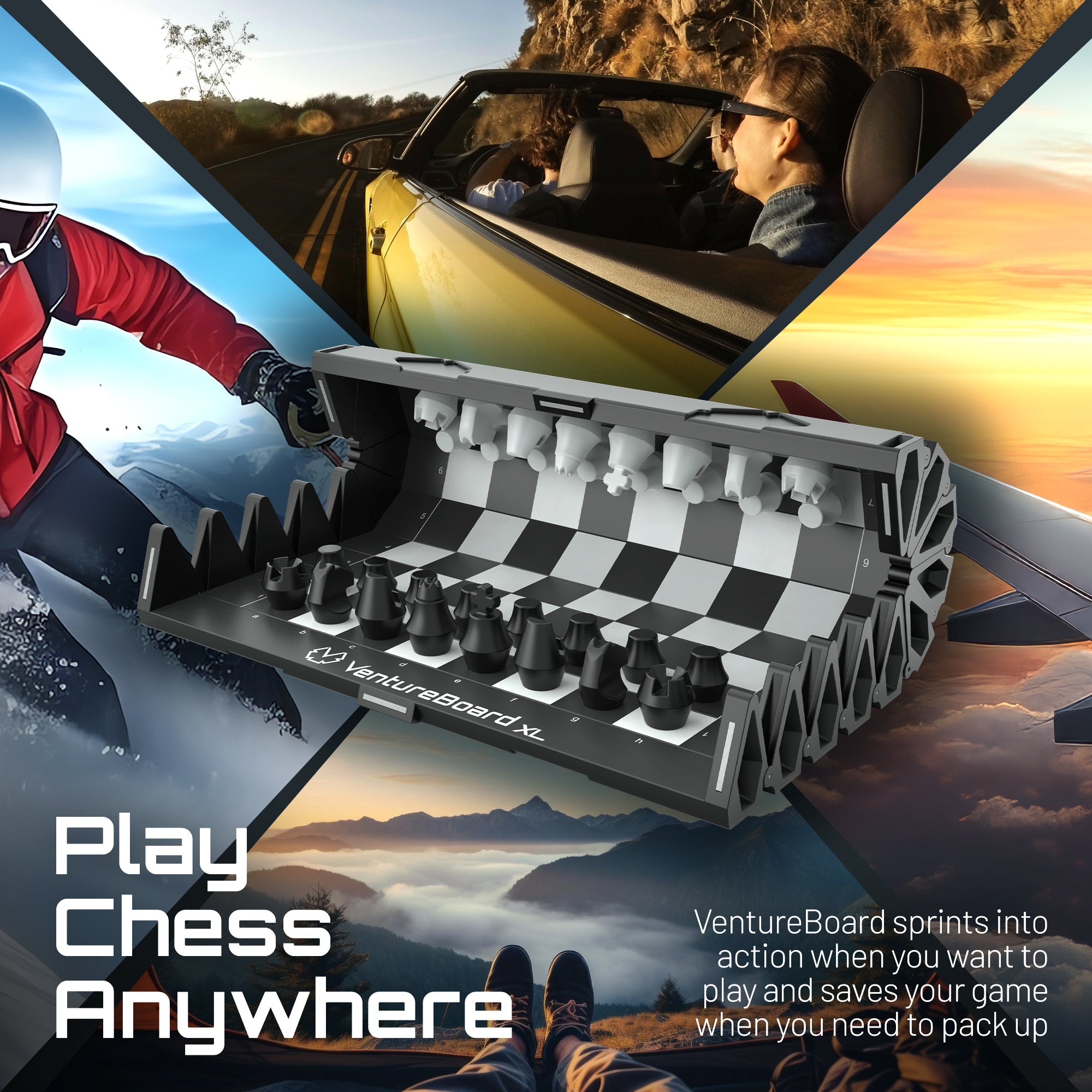 XL Chess Set Large Strategy Board Game
