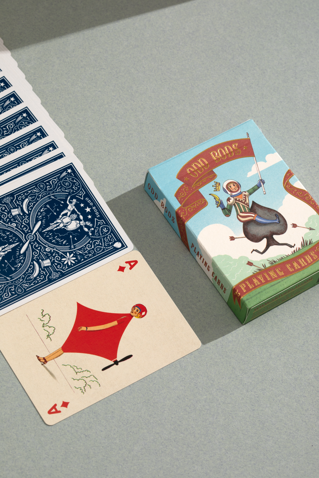 Odd Bods Playing Cards Standard Deck Game