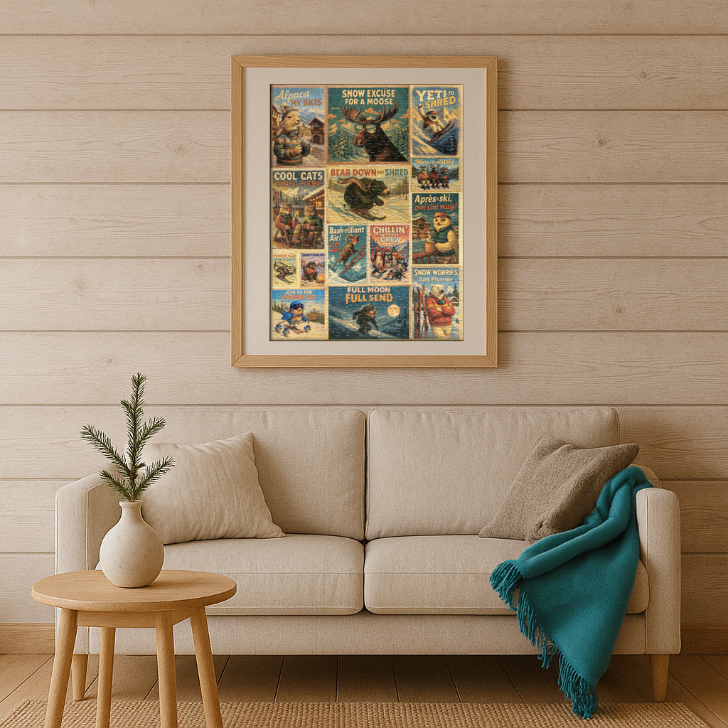 In Cool Company 500 Piece Jigsaw Puzzle