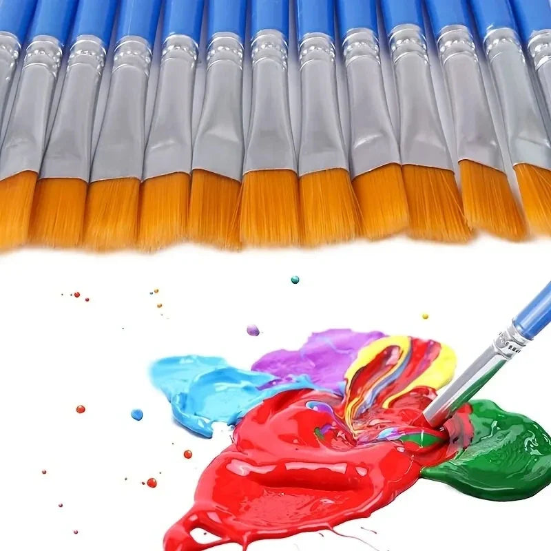 20 Piece Painting Brushes Set Arts Crafts Kit
