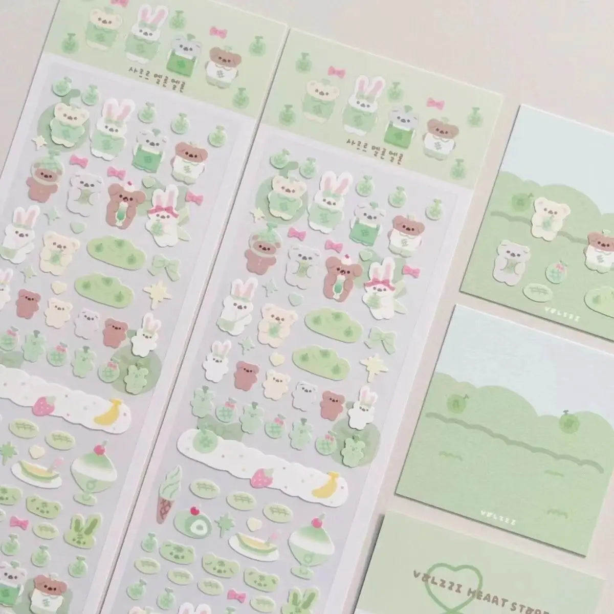 Cute Animal Laser Scrapbook Decorative Stickers