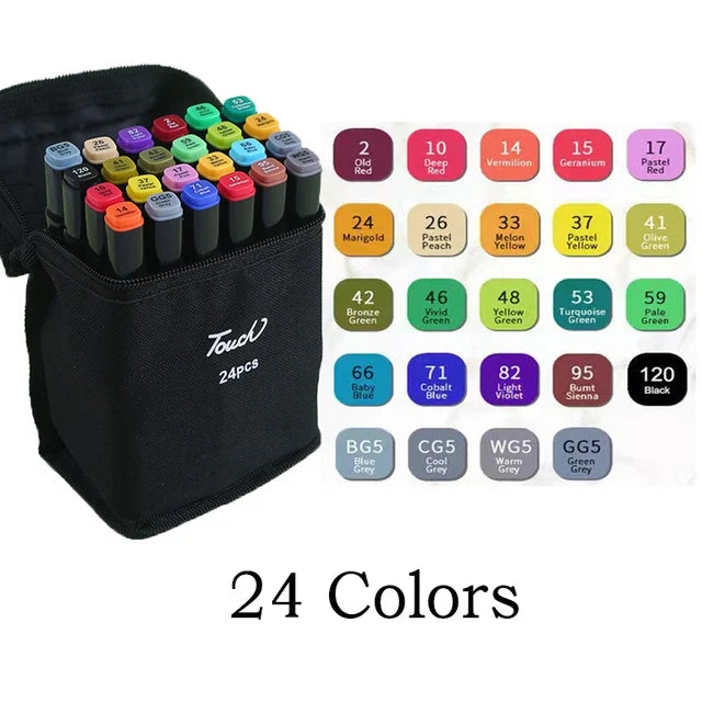 Kids Double Headed Art Marker Pen Set