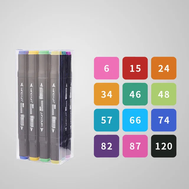 Kids Double Headed Art Marker Pen Set