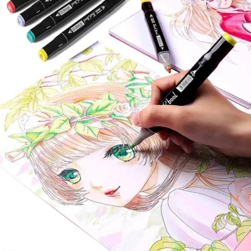Kids Double Headed Art Marker Pen Set
