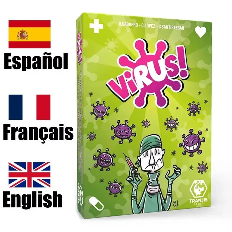 Virus Infection Family Party Strategy Card Game