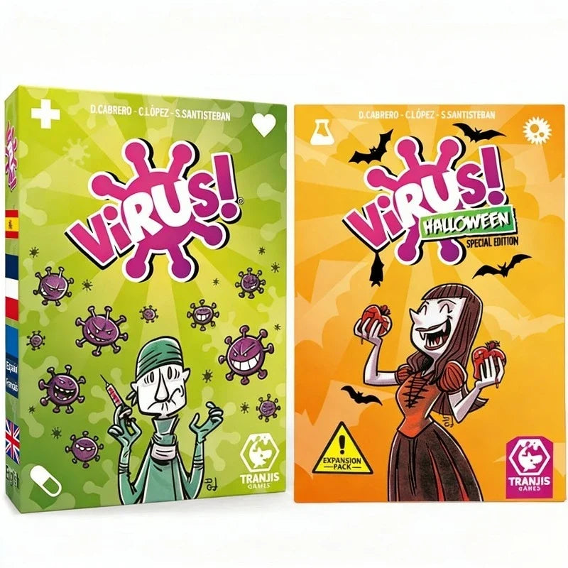 Virus Infection Family Party Strategy Card Game