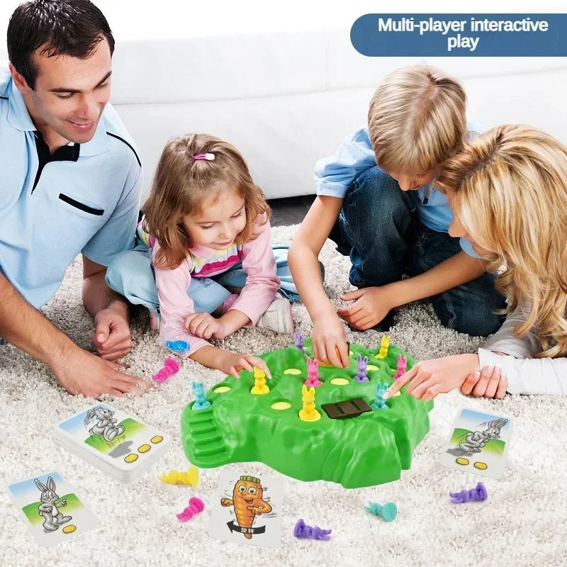 Rabbit Trap Puzzle Multiplayer Parent Child Strategy Game