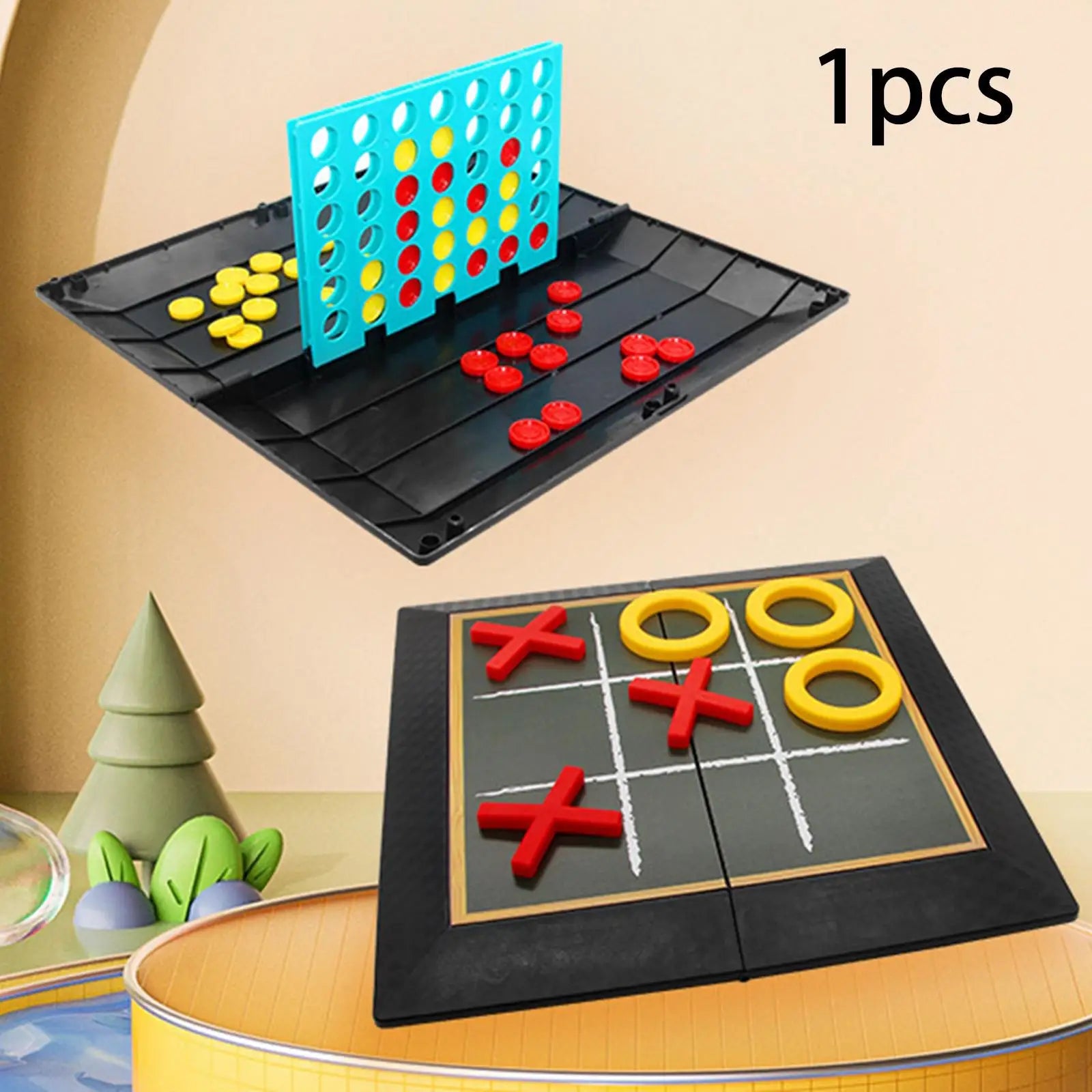 Ludo Strategy Game Foldable Board Family Party Toy