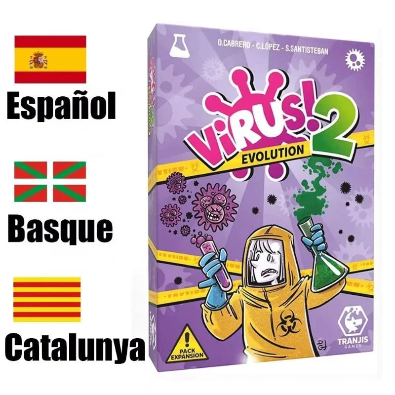 Virus Infection Family Party Strategy Card Game