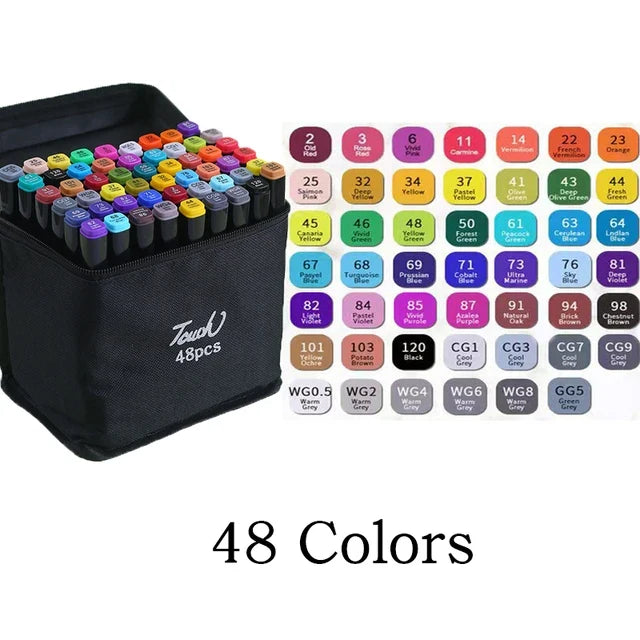 Kids Double Headed Art Marker Pen Set