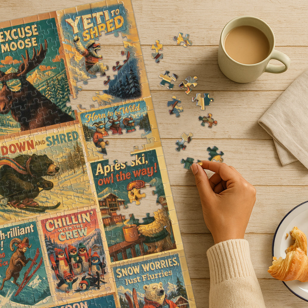 In Cool Company 500 Piece Jigsaw Puzzle