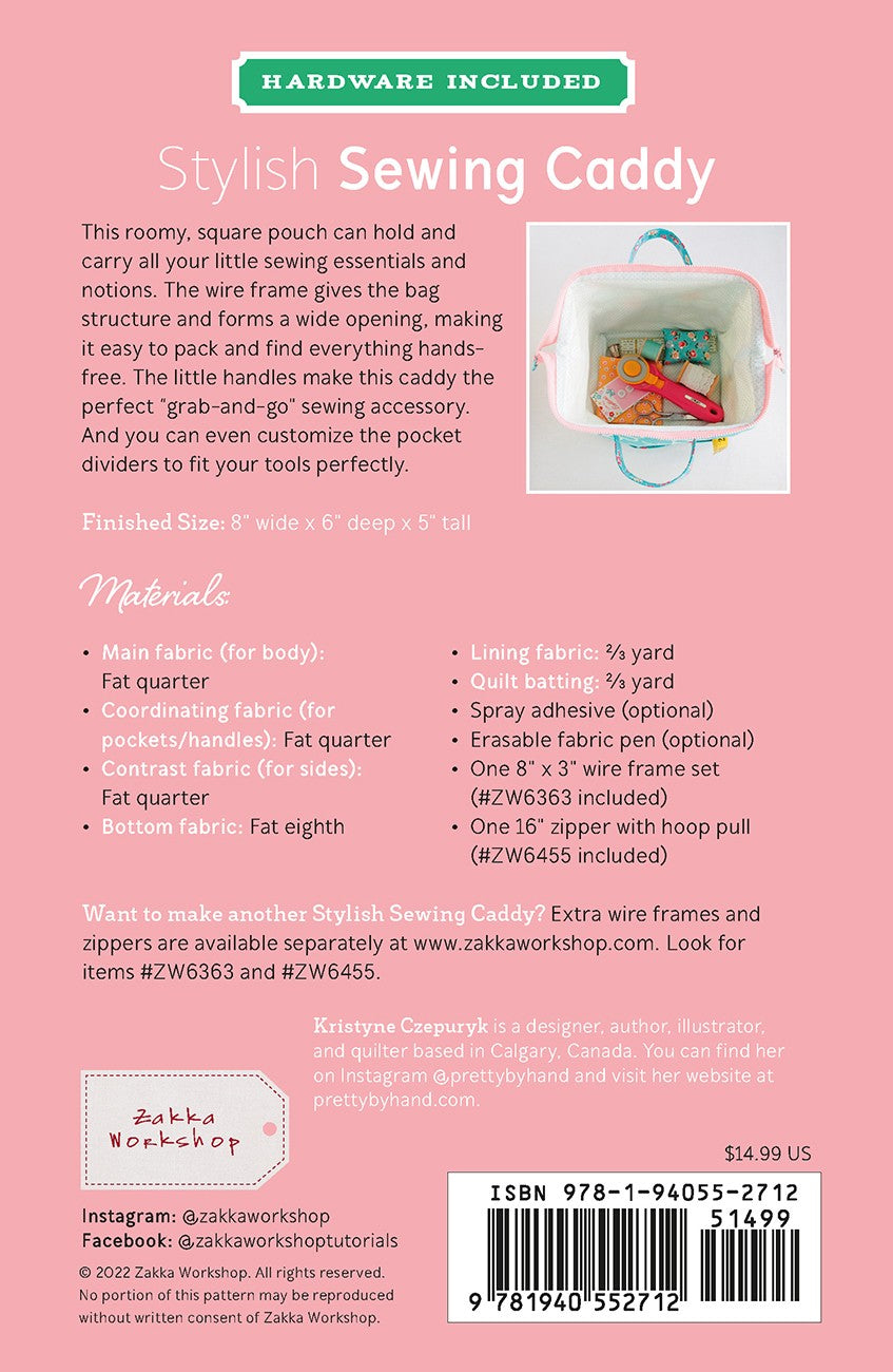 Stylish Sewing Caddy Kit