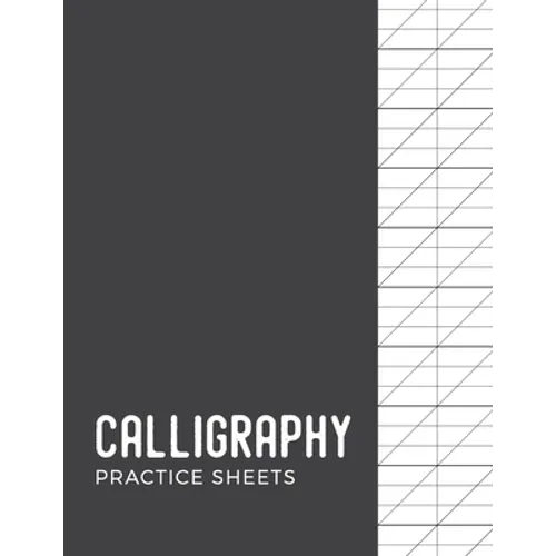 Modern Calligraphy Practice Sheets 120 Sheet Pad