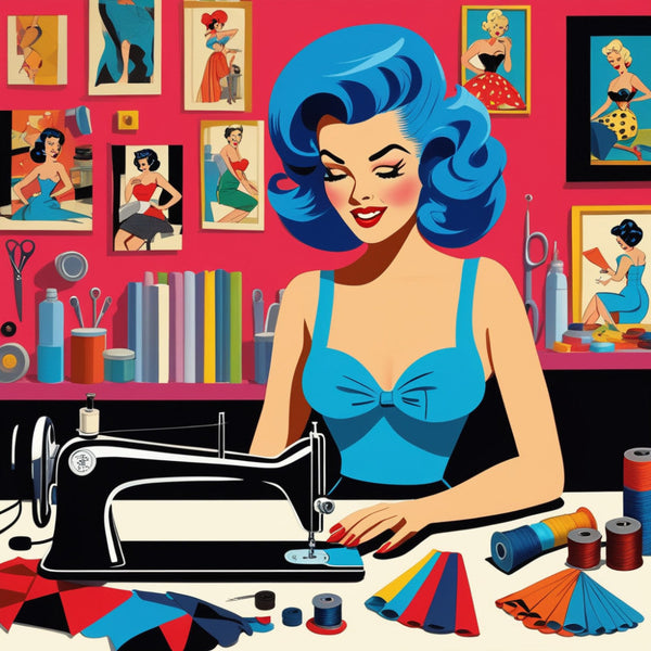 Pop Art Sewing Fabric Panel 92 Creative Craft