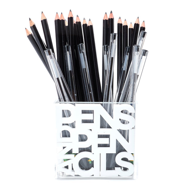 Acrylic Pens And Pencils Holder Desktop Organizer