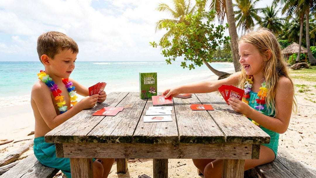 Luau Rummy Card Game Family Party Entertainment